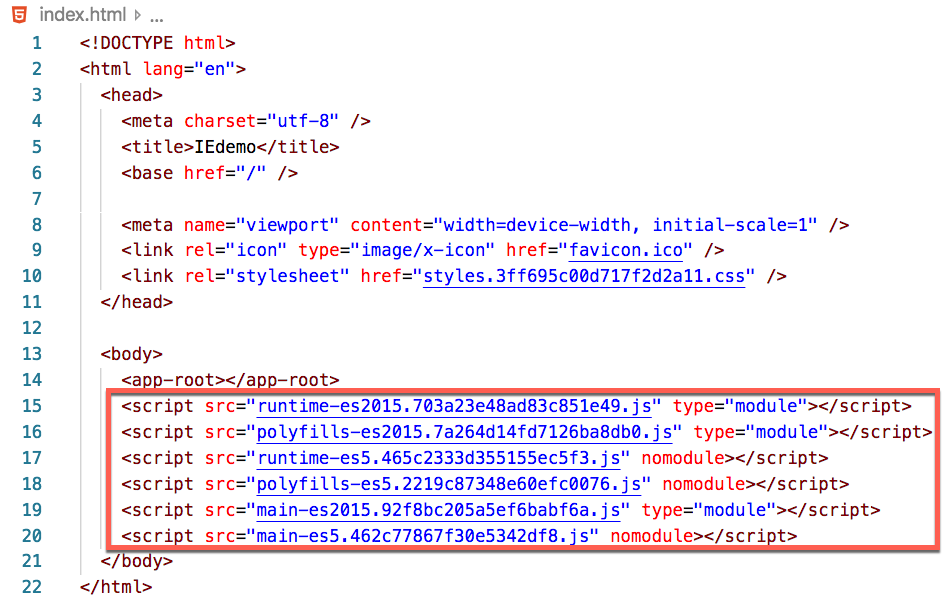How to support Internet Explorer in Angular 8 - Blexin